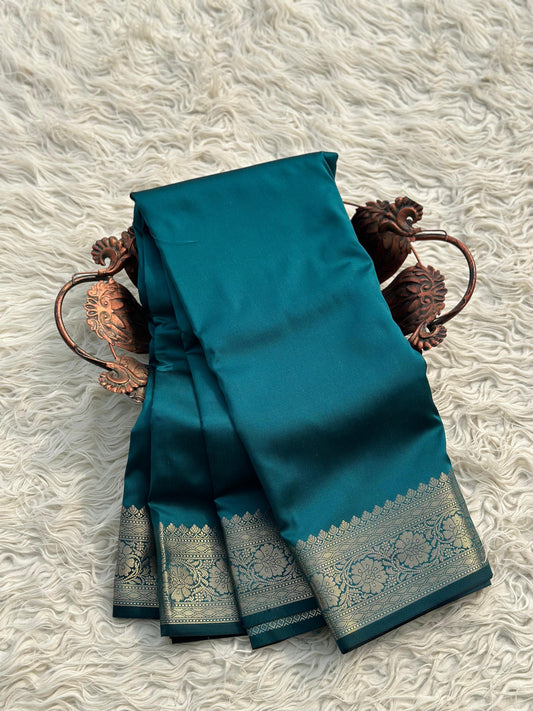 Handwoven Banarasi Semi Katan Soft Saree 9SH99